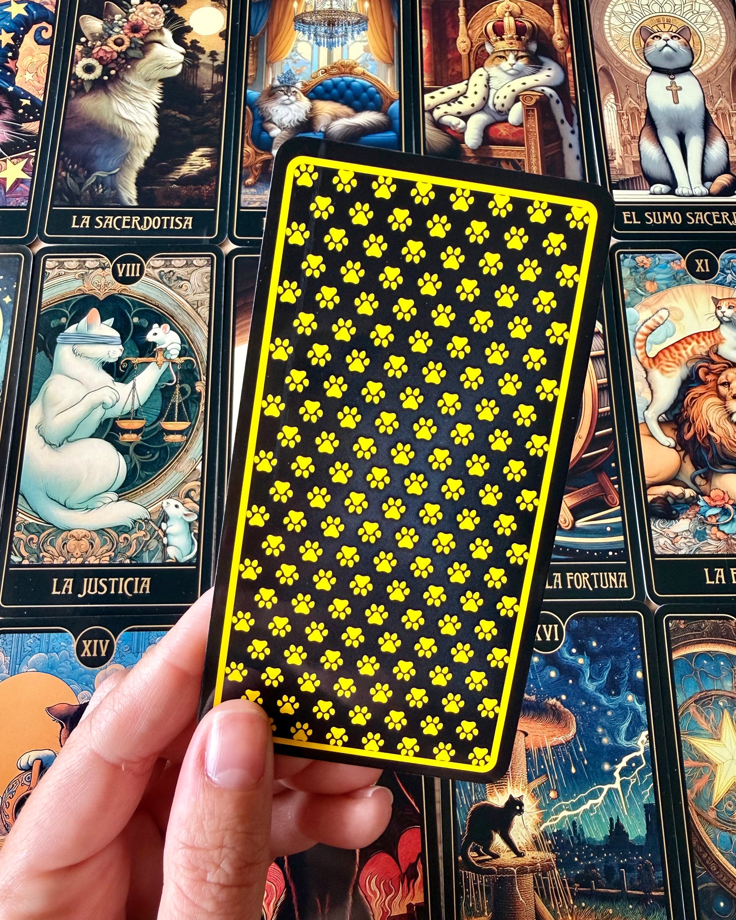 Tarot Mágico de los Gatos.