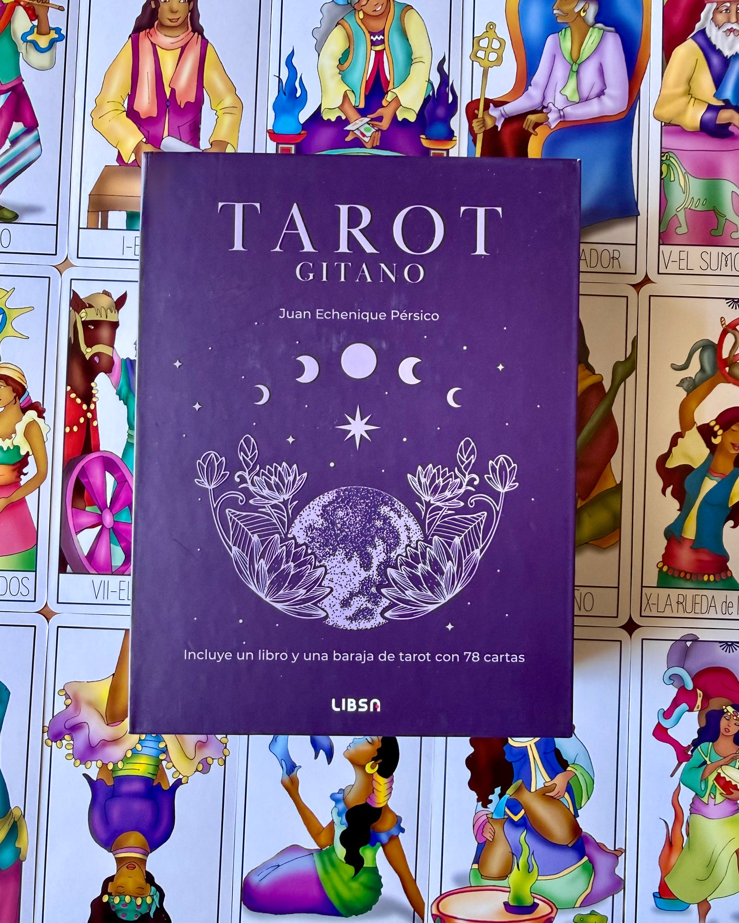Tarot Gitano | Libro explicativo y baraja.
