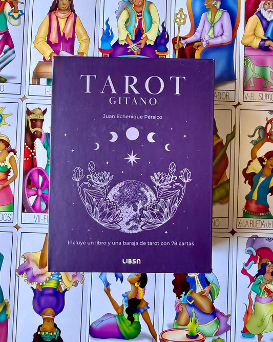 Tarot Gitano | Libro explicativo y baraja.