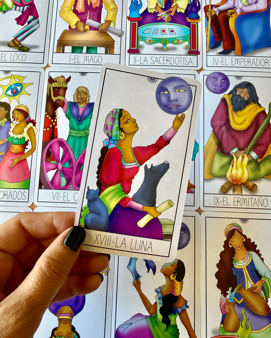 Tarot Gitano | Libro explicativo y baraja.