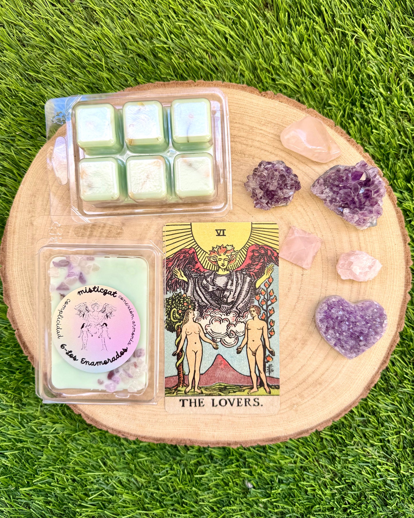 Ceras Aromáticas Misticgat | 6-Los Enamorados.
