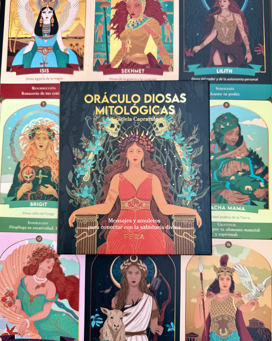 Oráculo Diosas Mitológicas | Mensajes y Amuletos.