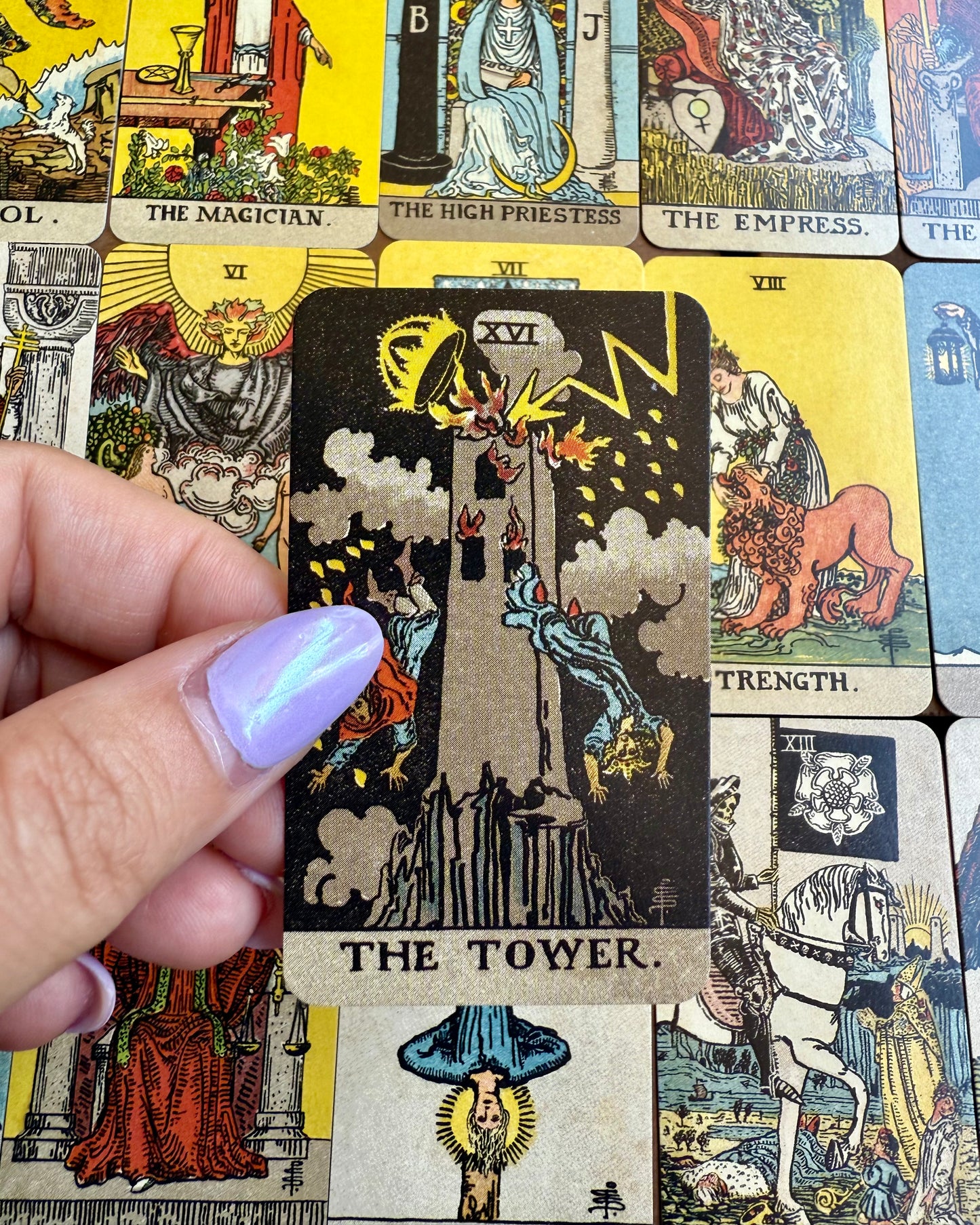 Tarot Clásico Smith-Waite | Borderless MINI.