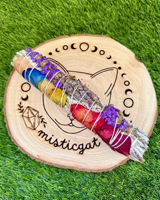 Atado Especial XL de Salvia Blanca | Limpieza profunda y conexión con los 7 Chakras.