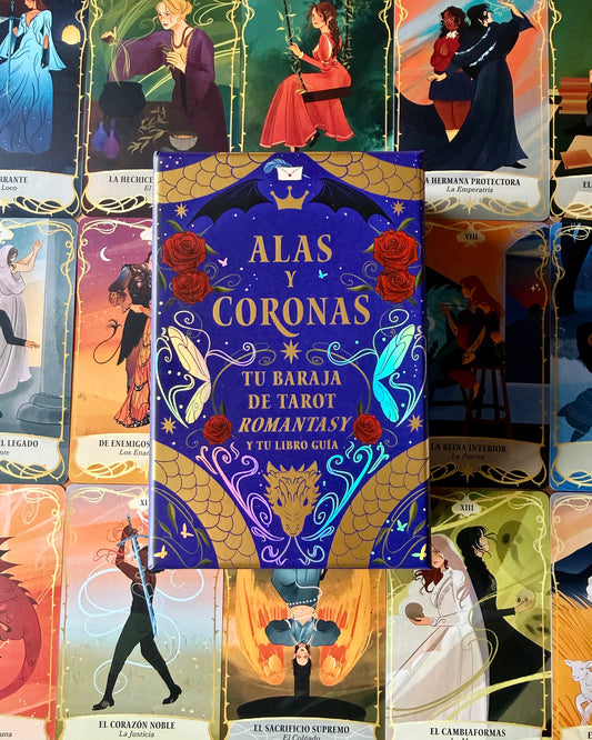Alas y Coronas | Tu baraja de Tarot Romantasy.