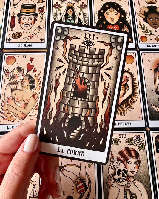 El Tarot de los Tatuajes Vintage.