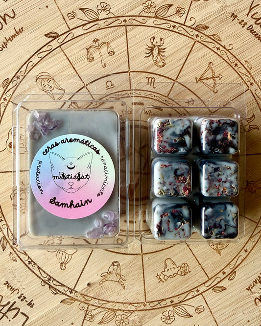 Ceras Aromáticas de Samhain | Protección y Renacimiento.