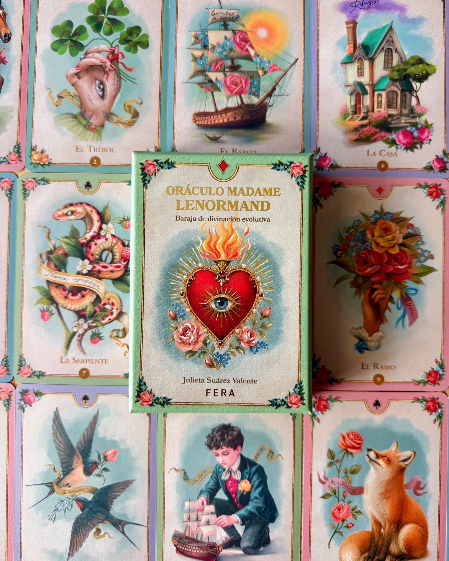 Oráculo Madame Lenormand | Baraja de divinación evolutiva.