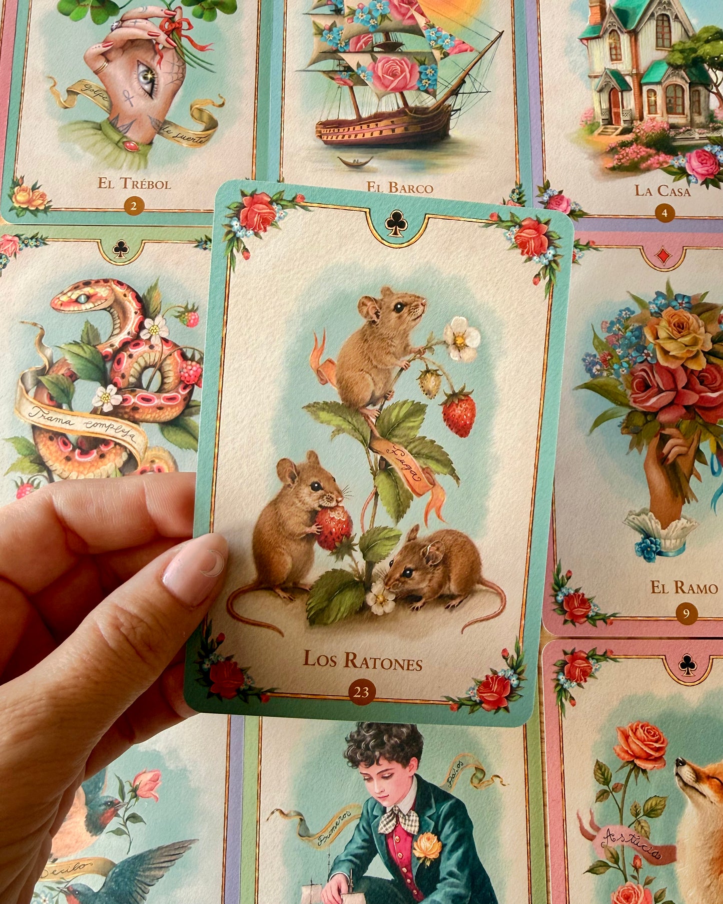Oráculo Madame Lenormand | Baraja de divinación evolutiva.