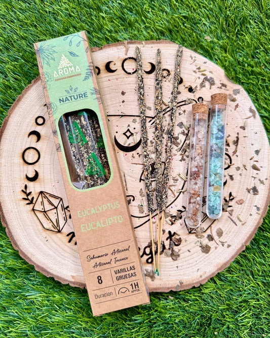 Incienso Aroma Nature Eucalipto | Limpieza y Renovación.