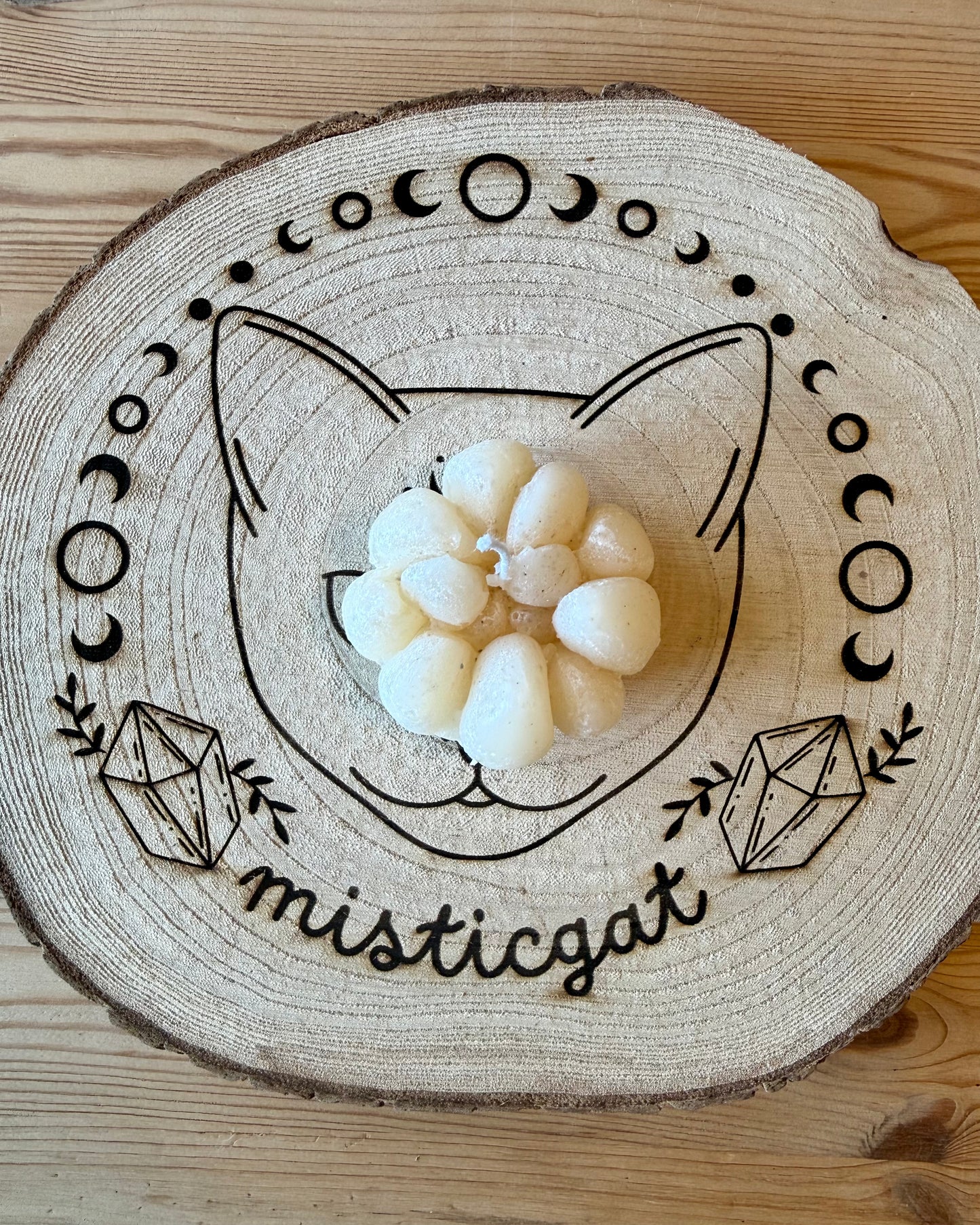 Vela Cabeza de Ajo | Protección · Limpieza · Purificación