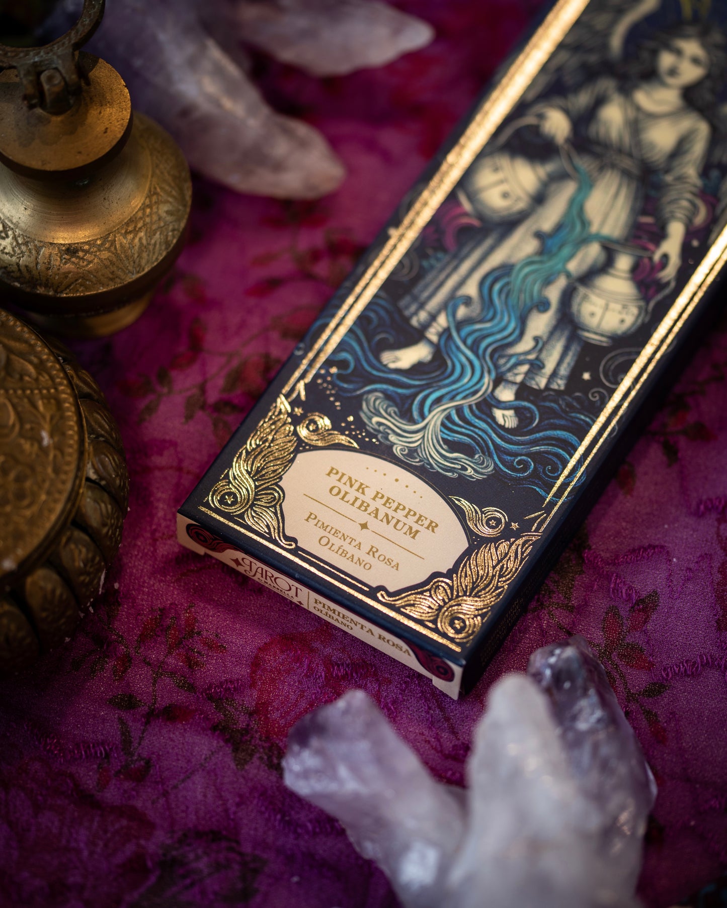 Sagrada Madre Tarot de Marsella | Pimienta Rosa y Olíbano.