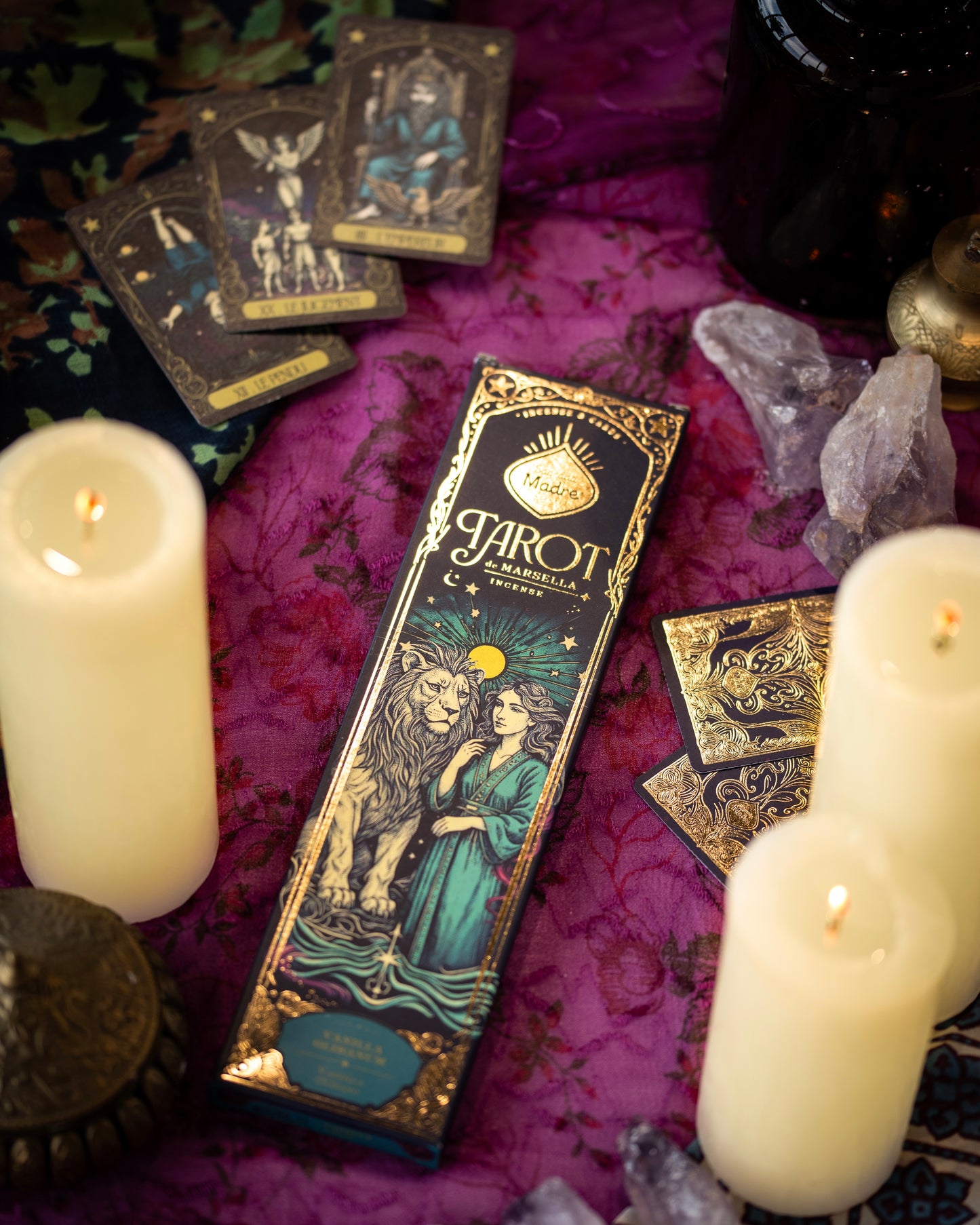 Sagrada Madre Tarot de Marsella | Vainilla y Olíbano.