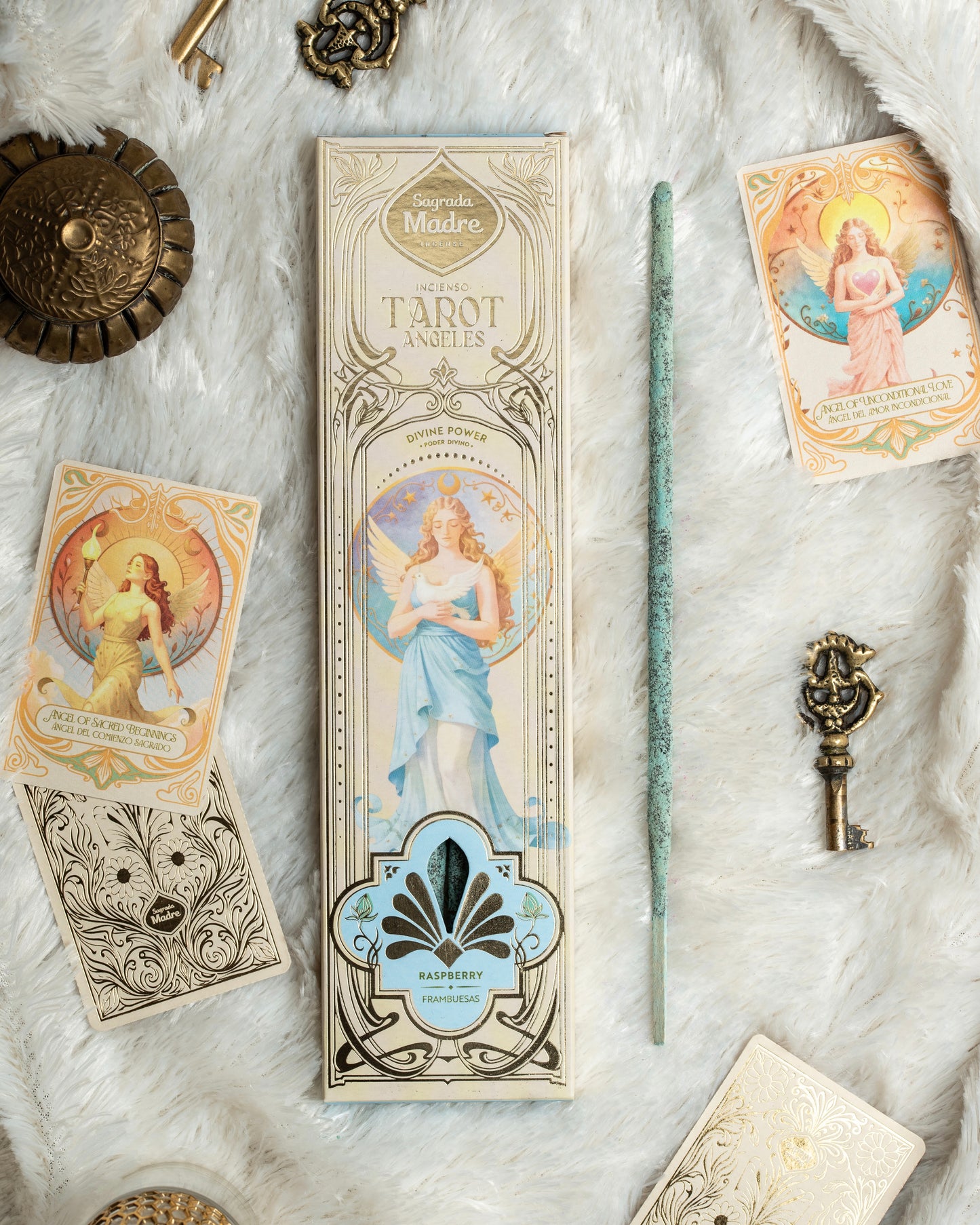 Sagrada Madre Tarot Ángeles Poder Divino | Frambuesas.