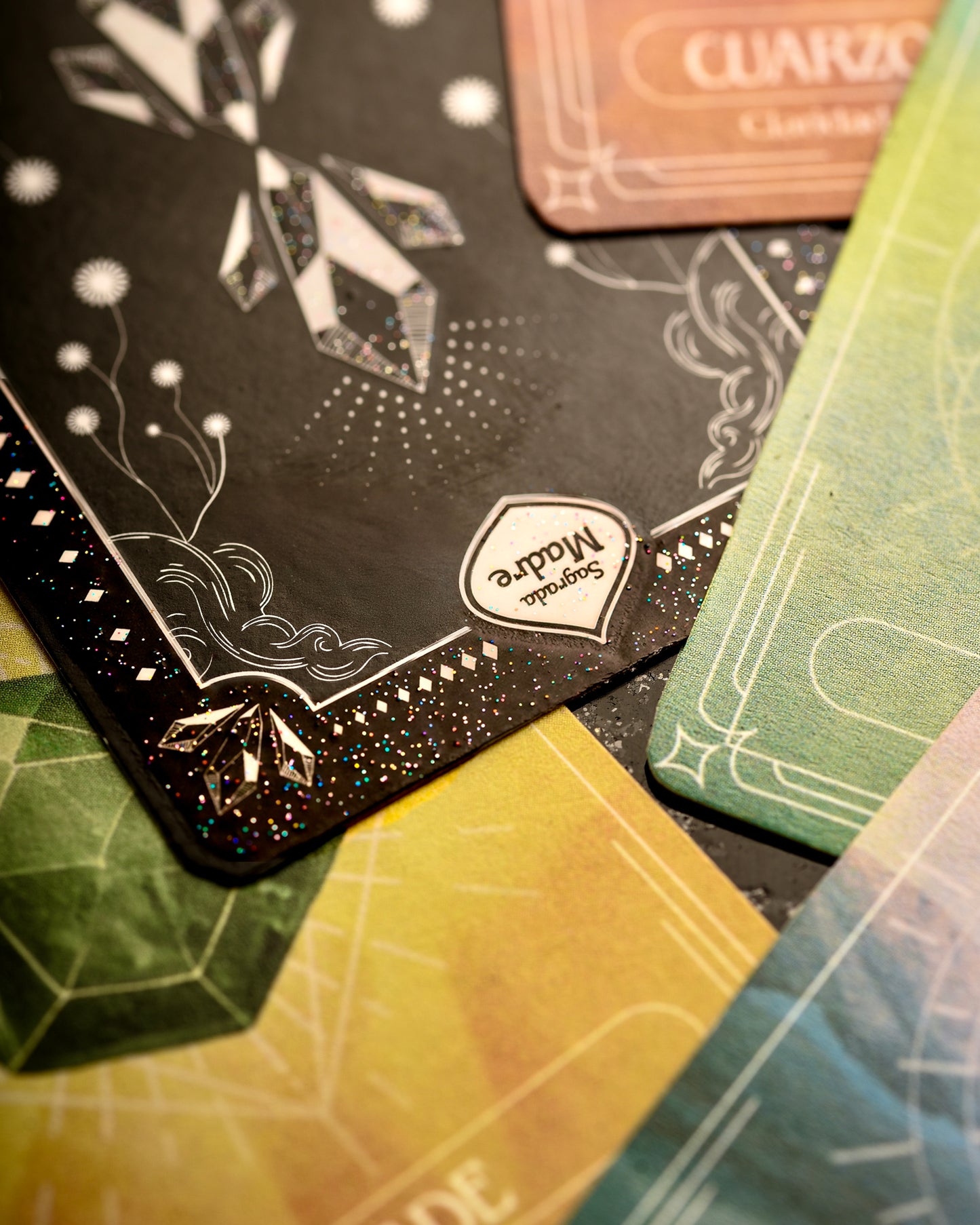 Sagrada Madre Tarot Gemas Amatista | Violeta y Lavanda.