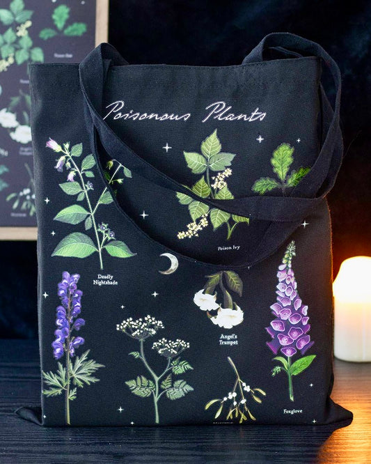 Tote Bag Plantas Venenosas | Magia Verde y Estilo Místico.