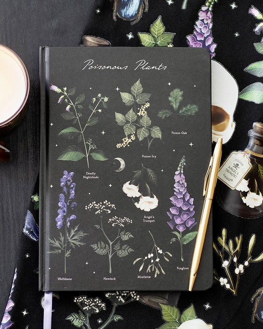 Libreta Plantas Venenosas | Misterio Natural y Encanto Verde.