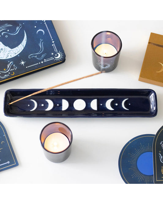 Portaincienso Blue Moon | Orden y magia en tus rituales.